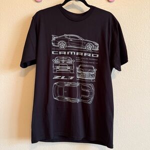 Camaro Black Graphic T-Shirt Men’s Size L